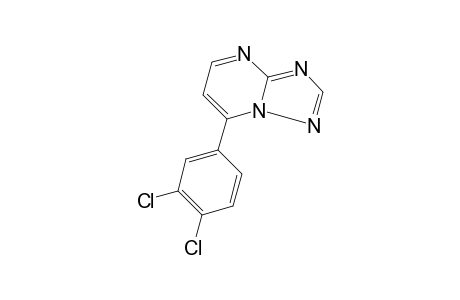 7-(3,4-DICHLOROPHENYL)-s-TRIAZOLO[1,5-a]PYRIMIDINE