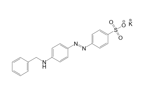 p-{[p-(benzylamino)phenyl]azo}benzenesulfonic acid, potassium salt