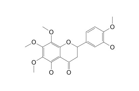 5,3'-DIHYDROXY-6,7,8,4'-TETRAMETHOXYFLAVANONE