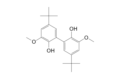 [1,1'-Biphenyl]-2,2'-diol, 5,5'-bis(1,1-dimethylethyl)-3,3'-dimethoxy-