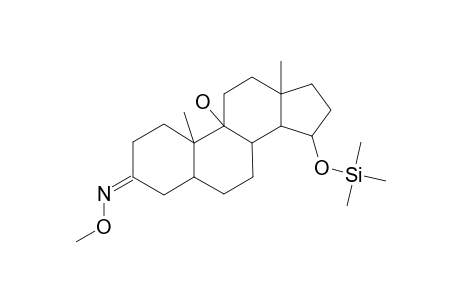 5.ALPHA.-ANDROSTANE-9,15.BETA.-DIOL-3-ONE(3-O-METHYLOXIME-15.BETA.-TRIMETHYLSILYL ETHER)