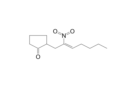 2-[(2Z)-2-Nitro-2-heptenyl]cyclopentanone