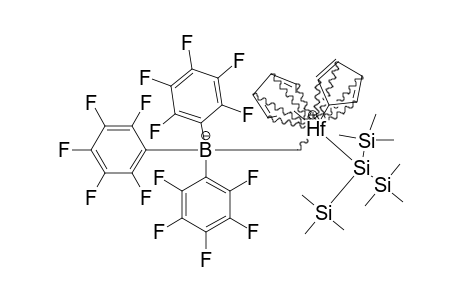 CP2HF[SI(SIME3)3](MIU-ME)B(C6F5)3