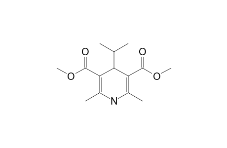 1,4-dihydro-2,6-dimethyl-4-isopropyl-3,5-pyridinedicarboxylic acid, dimethyl ester