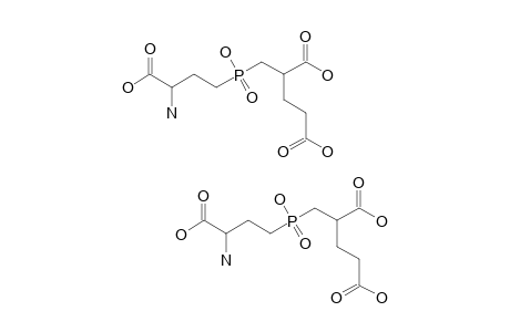 2-[[(3-AMINO-3-CARBOXYPROPYL)-(HYDROXY)-PHOSPHINYL]-METHYL]-PENTANE-1,5-DIOIC-ACID