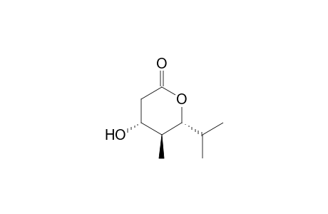 PRELACTONE-B;(4R,5S,6R)-TETRAHYDRO-4-HYDROXY-6-ISOPROPYL-5-METHYL-2H-PYRAN-2-ONE