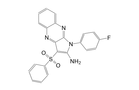 1-(4-fluorophenyl)-3-(phenylsulfonyl)-1H-pyrrolo[2,3-b]quinoxalin-2-amine