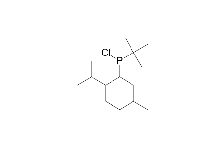 Phosphinous chloride, (1,1-dimethylethyl)[2(or 5)-methyl-5(or 2)-(1-methylethyl)cyclohexyl]-