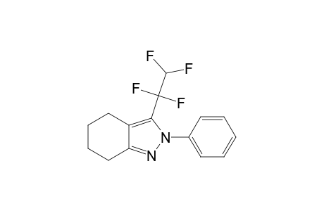 4,5,6,7-TETRAHYDRO-3-(1,1,2,2-TETRAFLUOROETHYL)-2-PHENYL-2H-INDAZOLE