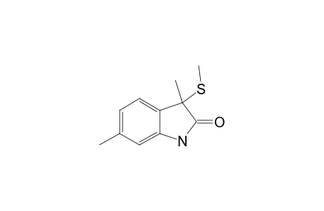 3,6-DIMETHYL-3-METHYLTHIOOXINDOL