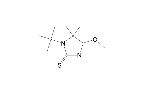 1-tert-butyl-5,5-dimethyl-4-methoxy-2-imidazolidinethione