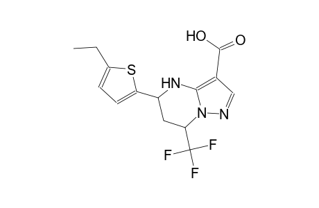 pyrazolo[1,5-a]pyrimidine-3-carboxylic acid, 5-(5-ethyl-2-thienyl)-4,5,6,7-tetrahydro-7-(trifluoromethyl)-