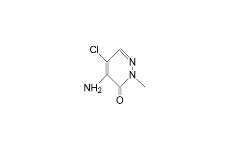 4-Amino-5-chloro-2-methyl-2H-pyridazin-3-one