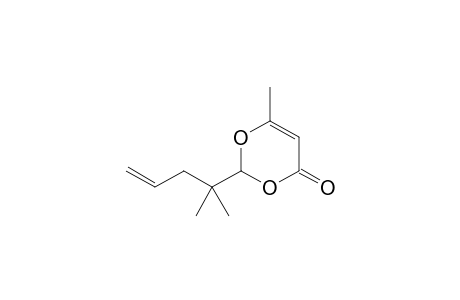 6-Methyl-2-(1,1-dimethyl-3-butenyl)-4H-1,3-dioxin-4-one