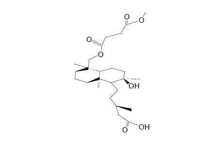 18B-SUCCINYLOXY-ENT-LABDAN-8B-OL-15-OIC ACID MONOMETHYLESTER