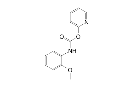 o-methoxycarbanilic acid, 2-pyridyl ester