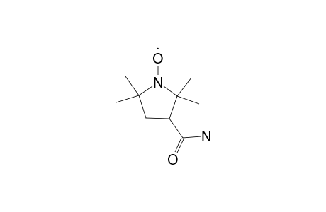 3-Carbamoyl-2,2,5,5-tetramethylpyrrolidin-1-yloxy, free radical