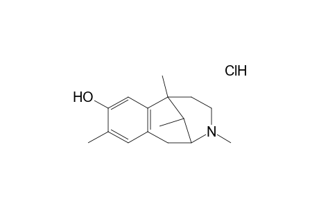 1,2,3,4,5,6-HEXAHYDRO-3,6,9,11-TETRAMETHYL-2,6-METHANO-3-BENZAZOCIN-8-OL, HYDROCHLORIDE