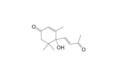 4-(3-Oxo-1-butenyl)-4-hydroxy-3,5,5-trimethyl-2-cyclohexen-1-one