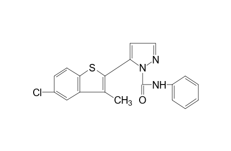 5-(5-chloro-3-methylbenzo[b]thien-2-yl)pyrazol-1-carboxanilide