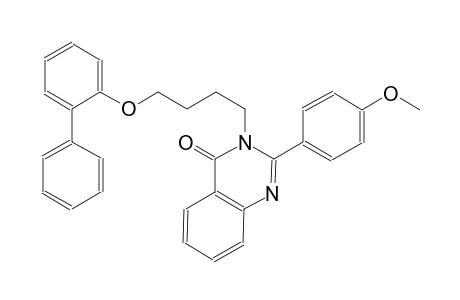 3-[4-([1,1'-biphenyl]-2-yloxy)butyl]-2-(4-methoxyphenyl)-4(3H)-quinazolinone