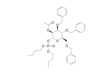 DI-N-BUTYL-(2-O-ACETYL-3,4,6-TRI-O-BENZYL-ALPHA-D-MANNOPYRANOSYL)-PHOSPHATE