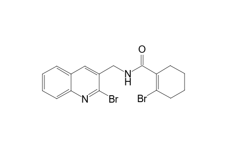 2-Bromo-N-((2-bromoquinolin-3-yl)methyl)cyclohex-1-enecarboxamide