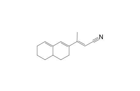 (3-E)-3-(3,4,4A,5,6,7-HEXAHYDRO-2-NAPHTHALENYL)-BUT-2-EN-NITRILE