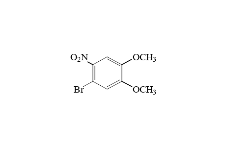 BENZENE, 4-BROMO-1,2-DIMETHOXY- 5-NITRO-,