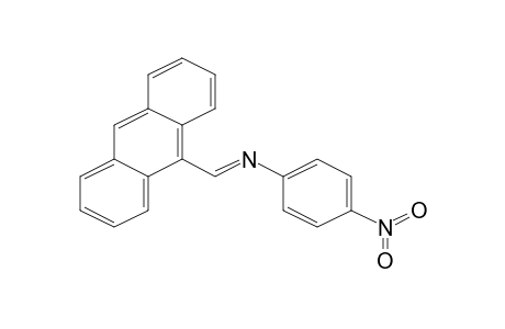 N-[(E)-9-Anthrylmethylidene]-4-nitroaniline