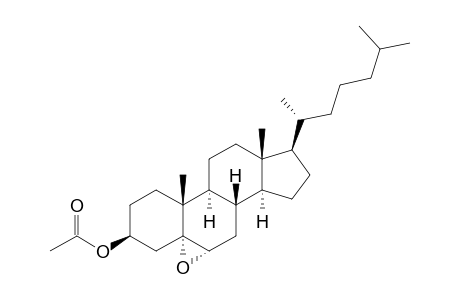 (5,6)-ALPHA-EPOXY-5-ALPHA-CHOLESTAN-3-BETA-YL-ACETATE