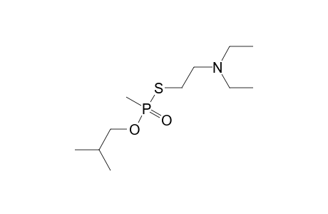 O-(2-Methylpropyl)-S-(2-diethylaminoethyl)methylphosphonothiolate