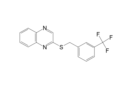 2-{[m-(TRIFLUOROMETHYL)BENZYL]THIO}QUINOXALINE