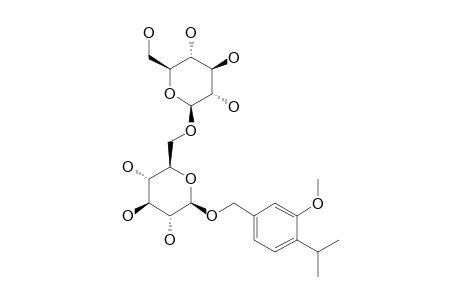 7-O-METHYL-10-OXYTHYMOL-GENTIOBIOSIDE