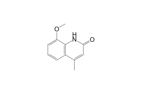 8-Methoxy-4-methyl-2-quinolone