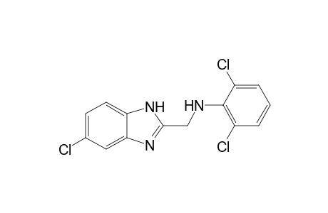 (6-chloro-1H-benzimidazol-2-yl)methyl-(2,6-dichlorophenyl)amine