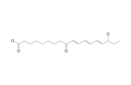 CORCHORIFATTY-ACID-B;16-HYDROXY-9-OXO-10E,12E,14E-OCTADECATRIENOIC-ACID