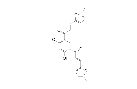 (2E,2'E)-1,3[1',1"-bis(3-(5-methylfuran-2-yl)prop-2-en-1-one)]-[4,6-Dihydroxy-phenyl]