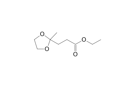 1,3-Dioxolane-2-propanoic acid, 2-methyl-, ethyl ester