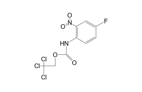 4-fluoro-2-nitrocarbanilic acid, 2,2,2-trichloroethyl ester