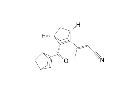 2-Butenenitrile, 3-[3-(bicyclo[2.2.1]hept-5-en-2-ylcarbonyl)bicyclo[2.2.1]hept-5-en-2- yl]-, [1.alpha.,2.alpha.(E),3.alpha.(1R*,2S*,4R*),4.alpha.]-