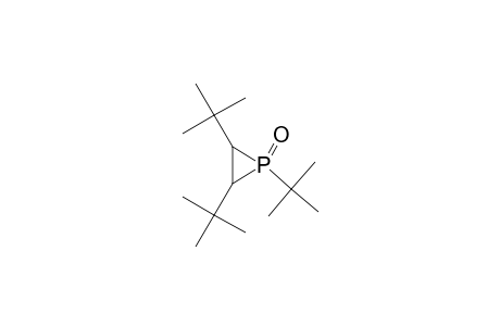 1,2,3-TRI-TERT.-BUTYL-PHOSPHIRANE-1-OXIDE