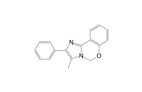 3-METHYL-2-PHENYL-5H-IMIDAZO-[1,2-C]-[1,3]-BENZOXAZINE