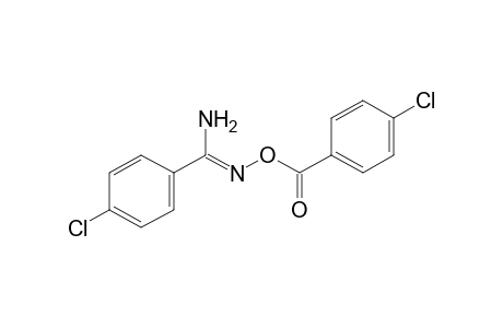 p-chloro-O-(p-chlorobenzoyl)benzamidoxime