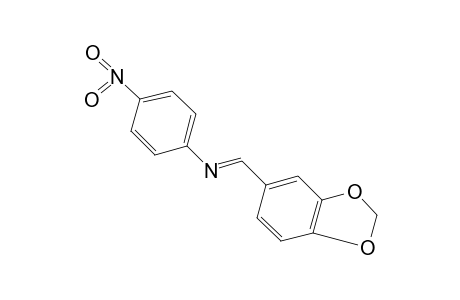 p-nitro-N-piperonylideneaniline