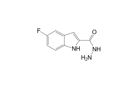 1H-Indole-2-carboxylic acid, 5-fluoro-, hydrazide