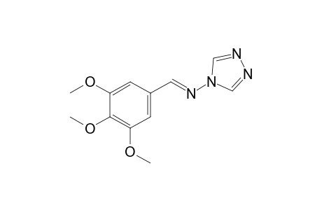 4-[(3,4,5-trimethoxybenzylidene)amino]-4H-1,2,4-triazole