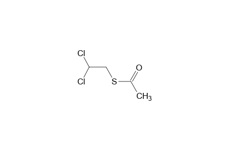 thioacetic acid, S-(2,2-dichloroethyl) ester