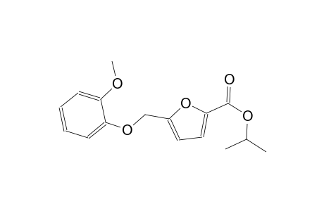 isopropyl 5-[(2-methoxyphenoxy)methyl]-2-furoate