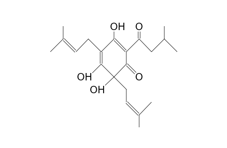 2,4-Cyclohexadien-1-one, 3,5,6-trihydroxy-4,6-bis(3-methyl-2-butenyl)-2-(3-methyl-1-oxobutyl)-, (R)-